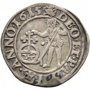 Реверс монеты Брауншвейг-Вольфенбюттель, 1/24 талера, 1613-1615