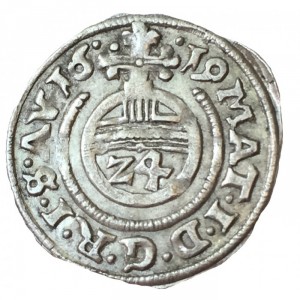 Аверс монеты Брауншвейг-Вольфенбюттель, 1/24 талера, 1618-1619