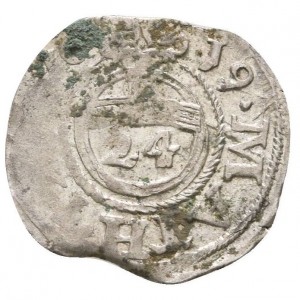 Аверс монеты Брауншвейг-Вольфенбюттель, 1/24 талера, 1619