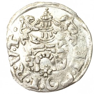 Реверс монеты Брауншвейг-Вольфенбюттель, 1/24 талера, 1619