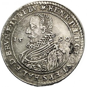 Аверс монеты Брауншвейг-Вольфенбюттель, ½ талера, 1590-1592