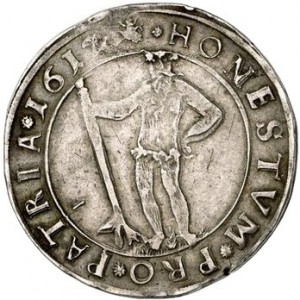 Реверс монеты Брауншвейг-Вольфенбюттель, ½ талера, 1604-1613