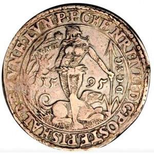 Аверс монеты Брауншвейг-Вольфенбюттель, 1 талер, 1595