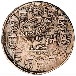 Реверс монеты Брауншвейг-Вольфенбюттель, 1 талер, 1595