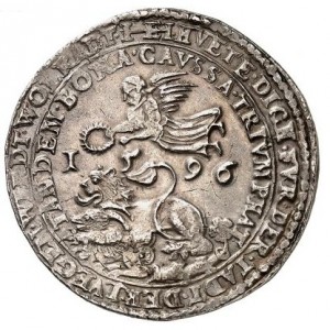 Реверс монеты Брауншвейг-Вольфенбюттель, 1 талер, 1596
