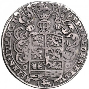 Аверс монеты Брауншвейг-Вольфенбюттель, 1 талер, 1596