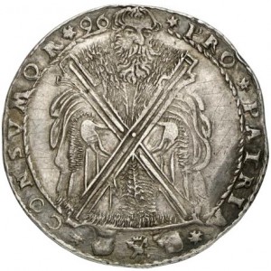 Реверс монеты Брауншвейг-Вольфенбюттель, 1 талер, 1596-1598