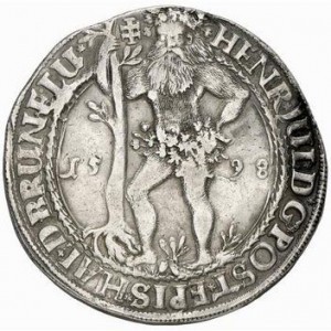 Аверс монеты Брауншвейг-Вольфенбюттель, 1 талер, 1598