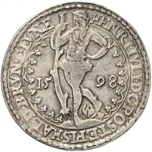Аверс монеты Брауншвейг-Вольфенбюттель, 1 талер, 1598