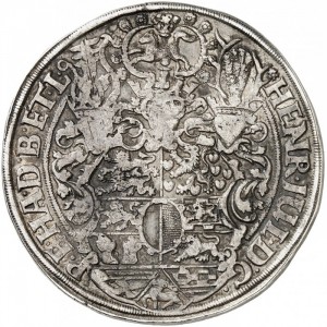 Аверс монеты Брауншвейг-Вольфенбюттель, 1 талер, 1599
