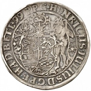Аверс монеты Брауншвейг-Вольфенбюттель, 1 талер, 1599