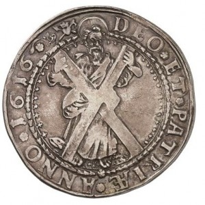 Реверс монеты Брауншвейг-Вольфенбюттель, 1 талер, 1616