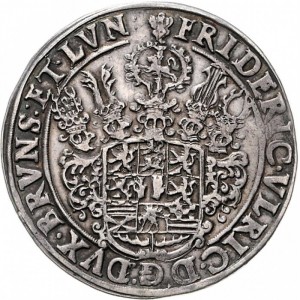 Аверс монеты Брауншвейг-Вольфенбюттель, 1 талер, 1633
