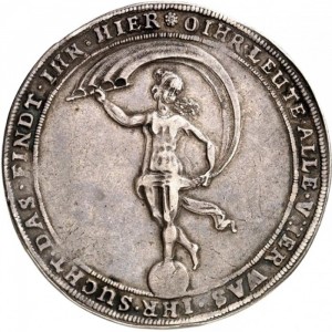 Реверс монеты Брауншвейг-Вольфенбюттель, 1¼ талера, 1622