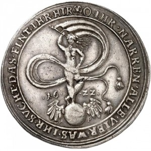 Реверс монеты Брауншвейг-Вольфенбюттель, 1¼ талера, 1622