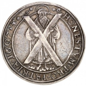 Реверс монеты Брауншвейг-Вольфенбюттель, 2 талера, 1607-1611
