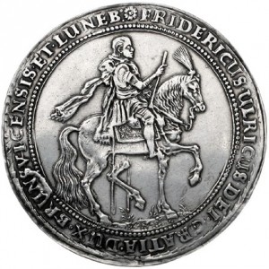 Аверс монеты Брауншвейг-Вольфенбюттель, 2 талера, 1618