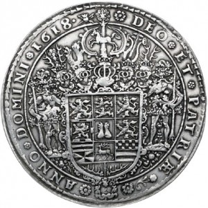 Реверс монеты Брауншвейг-Вольфенбюттель, 2 талера, 1618