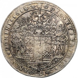 Реверс монеты Брауншвейг-Вольфенбюттель, 3 талера, 1618