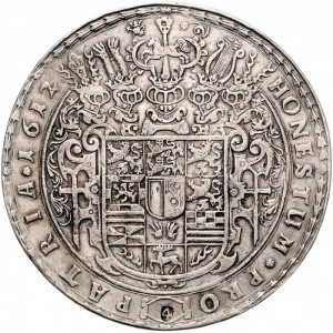 Реверс монеты Брауншвейг-Вольфенбюттель, 4 талера, 1612
