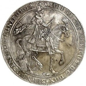 Аверс монеты Брауншвейг-Вольфенбюттель, 4 талера, 1617
