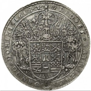 Реверс монеты Брауншвейг-Вольфенбюттель, 4 талера, 1618