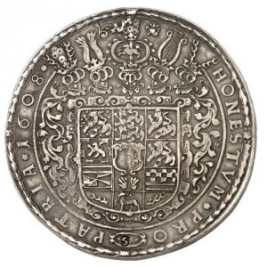 Реверс монеты Брауншвейг-Вольфенбюттель, 5 талеров, 1608
