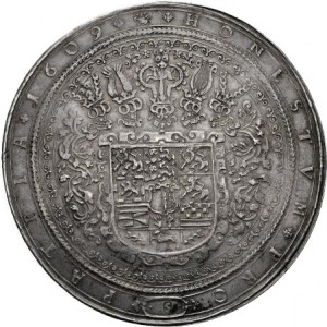 Реверс монеты Брауншвейг-Вольфенбюттель, 5 талеров, 1609