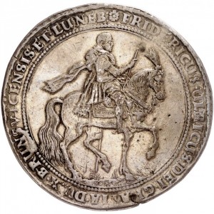 Аверс монеты Брауншвейг-Вольфенбюттель, 5 талеров, 1618