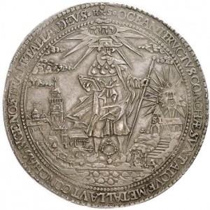 Реверс монеты Брауншвейг-Вольфенбюттель, 6 талеров, 1634
