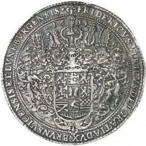 Аверс монеты Брауншвейг-Вольфенбюттель, 10 талеров, 1634