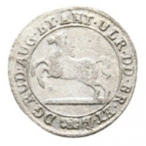 Аверс монеты Брауншвейг-Вольфенбюттель, 6 пфеннигов, 1701-1702