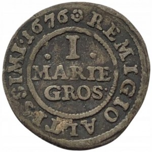 Реверс монеты Брауншвейг-Вольфенбюттель, 1 мариенгрош, 1667-1684
