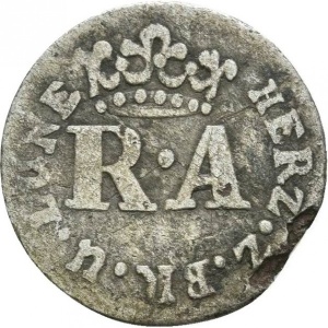 Аверс монеты Брауншвейг-Вольфенбюттель, 1 мариенгрош, 1684