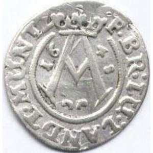 Аверс монеты Брауншвейг-Вольфенбюттель, 2 мариенгроша, 1645-1659