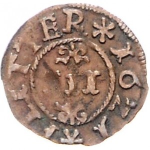 Реверс монеты Брауншвейг-Вольфенбюттель, 3 флиттера, 1621