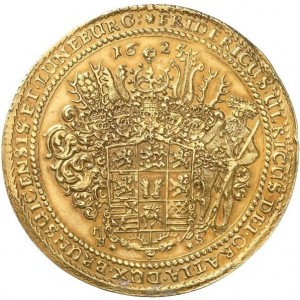 Аверс монеты Брауншвейг-Вольфенбюттель, 2 талера, 1625, Золото