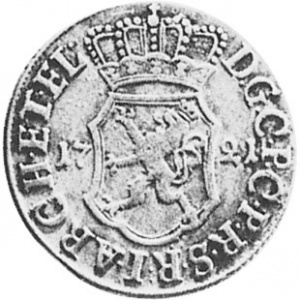 Аверс монеты Герцогство Берг, 20 крейцеров, 1718-1721