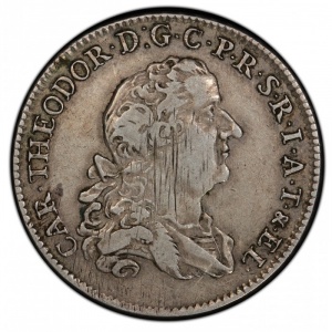 Аверс монеты Герцогство Берг, 1 талер, 1767