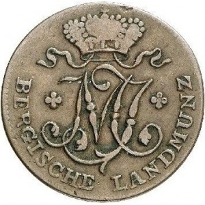 Аверс монеты Герцогство Берг, ½ штюбера, 1802-1805