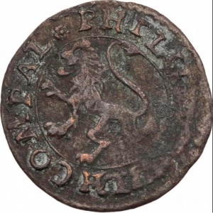 Аверс монеты Герцогство Берг, 2 альбуса, 1674-1679