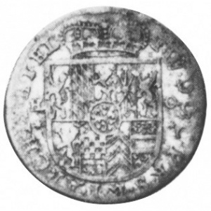 Аверс монеты Герцогство Берг, ¹⁄₁₂ талера, 1700
