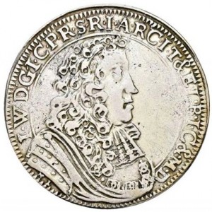 Аверс монеты Герцогство Берг, ⅔ талера, 1691