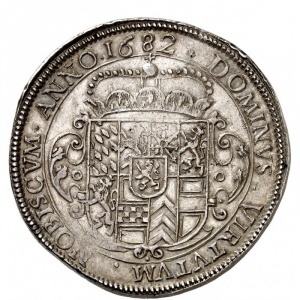Реверс монеты Герцогство Берг, 2 талера, 1682