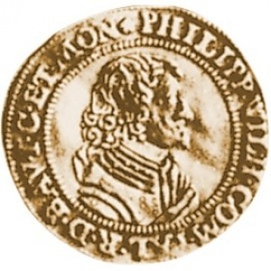 Аверс монеты Герцогство Берг, 1 дукат, 1654-1677