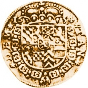 Реверс монеты Герцогство Берг, 1 дукат, 1654-1677
