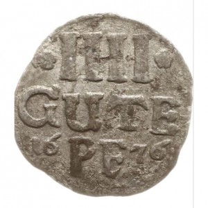Реверс монеты Город Хильдесхайм, 4 пфеннига, 1675-1680