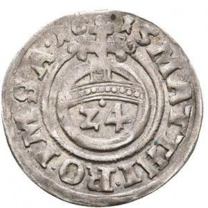Реверс монеты Город Хильдесхайм, 1/24 талера, 1614-1616