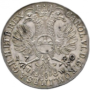 Реверс монеты Город Хильдесхайм, 1 талер, 1712-1740