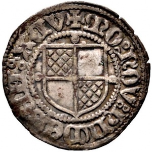 Реверс монеты Город Хильдесхайм, 1 сехслинг, 1493-1495